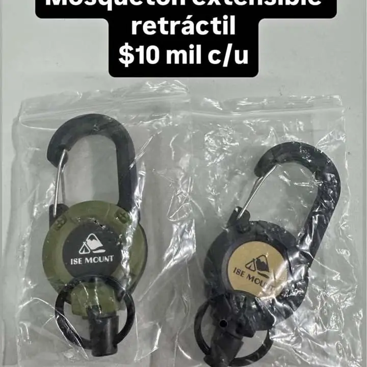 Mosquetón retráctil
