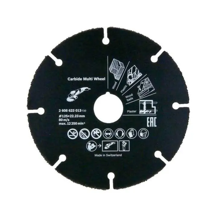 Disco para madera no peligroso