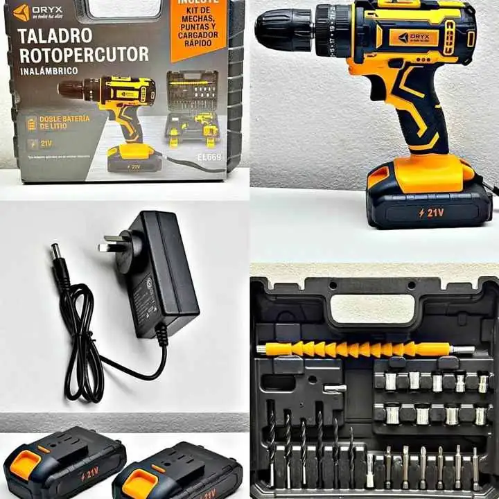 Taladro roto percutor oryx inalámbrico
