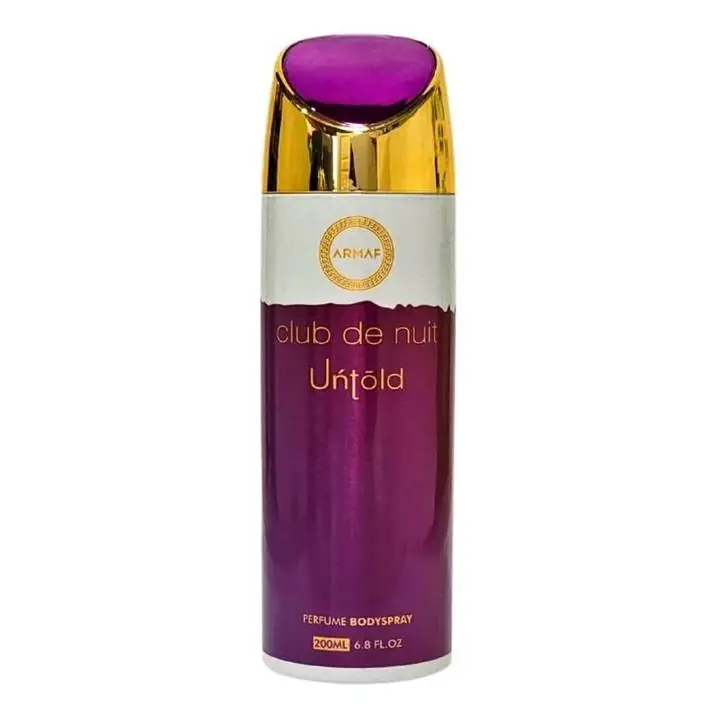 Club de nuit untold en spray