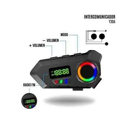 Intercomunicador de moto