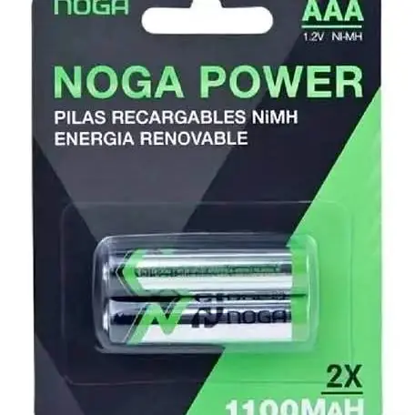 Pilas recargables noga AAA