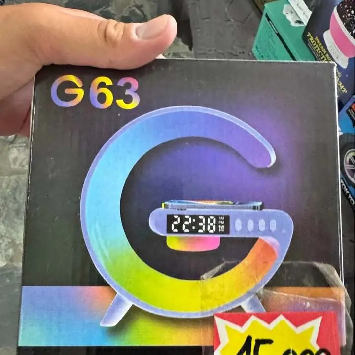 Parlante G retro iluminado