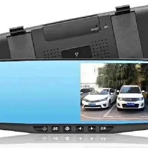 Espejo retrovisor con cámara delantera