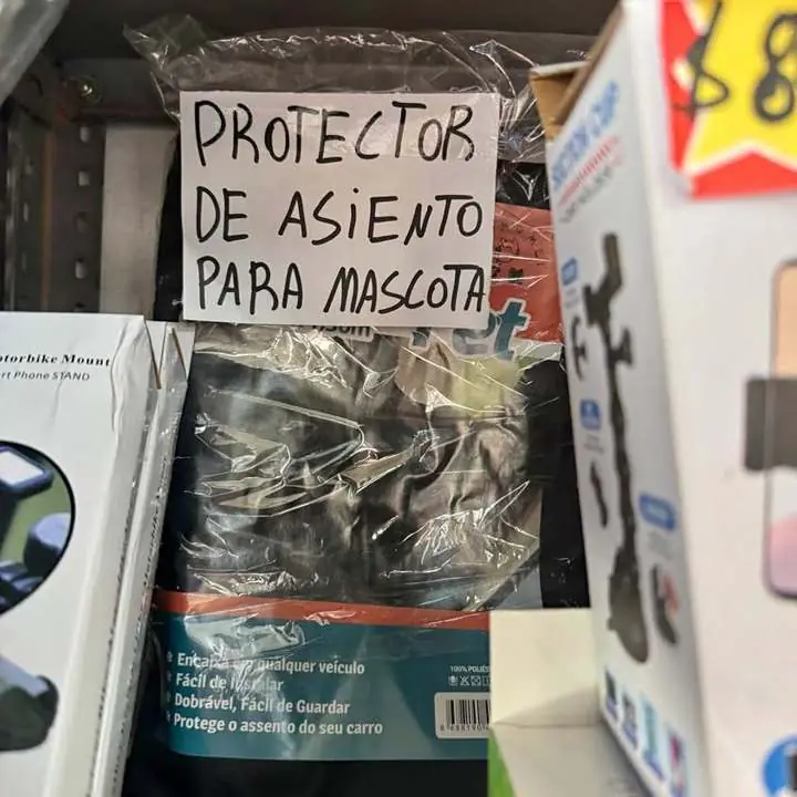 Protector de asientos para mascotas