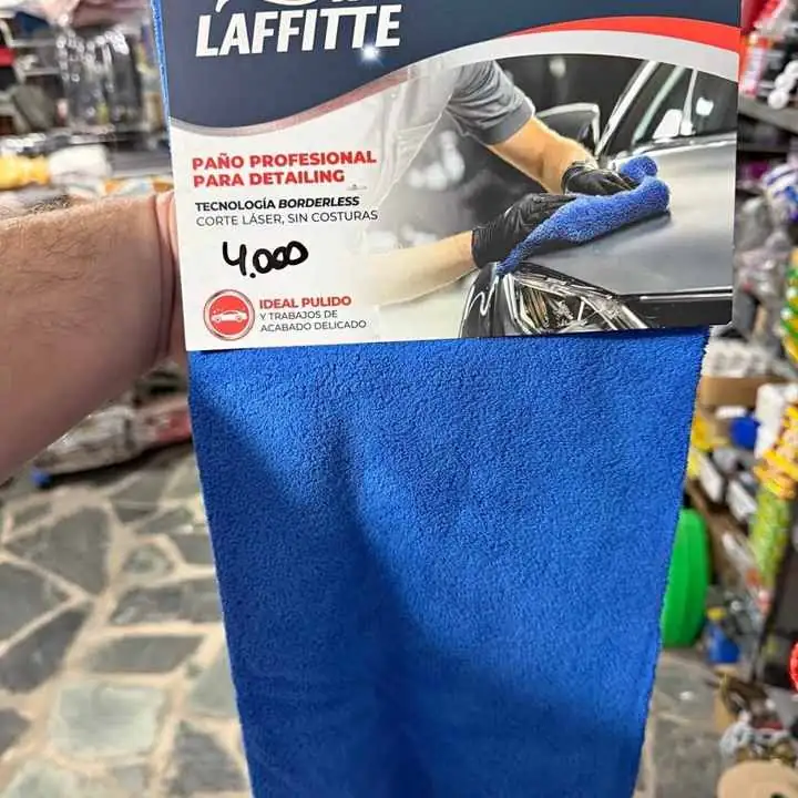Microfibra laffite paño profesional para detailing 40x40