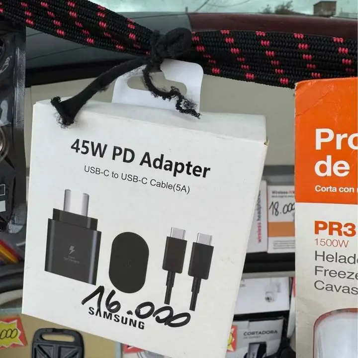 Cargador con cable