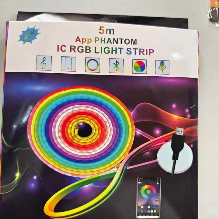 Tira rgb manguera usb 5 metros