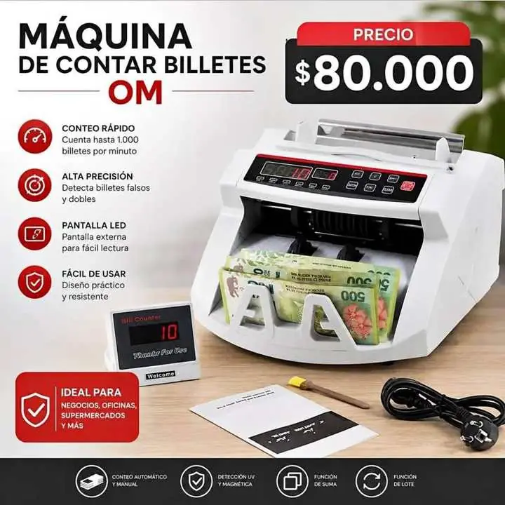 Máquina de contar billetes
