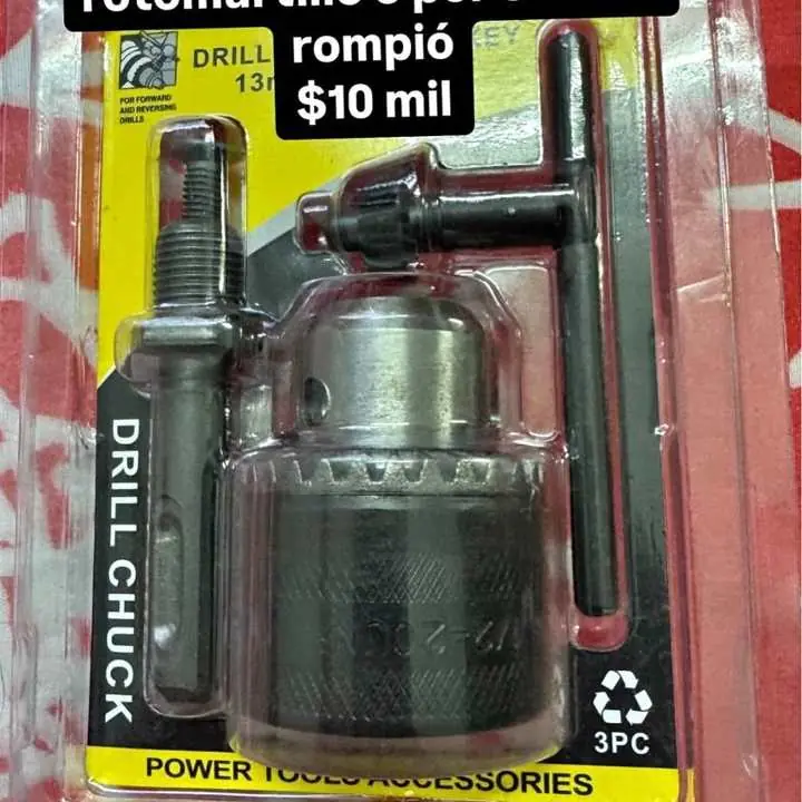 Repuesto Mandril con adaptador rotomartillo