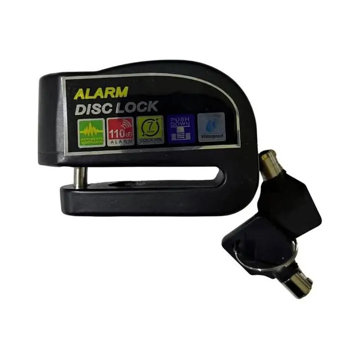 Traba disco con alarma