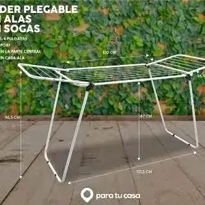 Tender plegable con alas