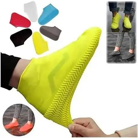 Cubre zapatillas de silicona para lluvia