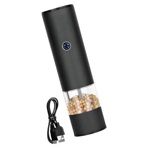 Pimentero molinillo recargable