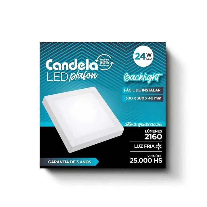 Plafón led de 24w