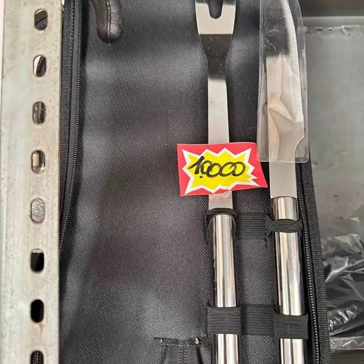 Set de asador de 2 piezas