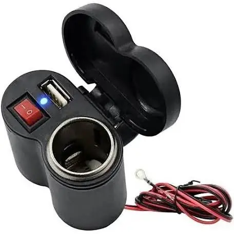 Cargador para moto 12v
