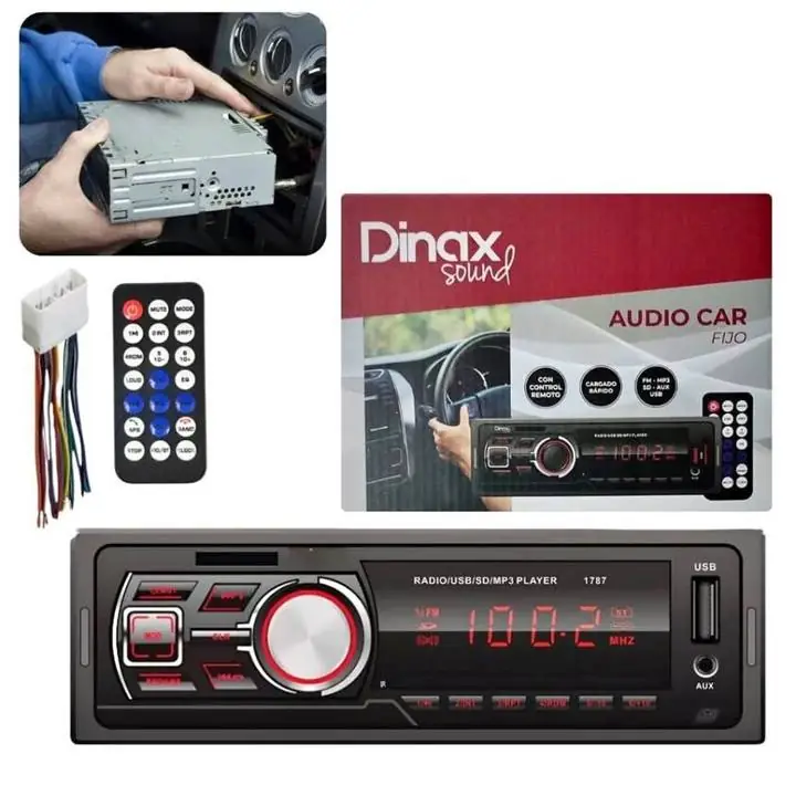 Estéreo dinax para auto