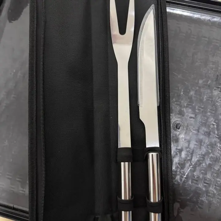 Set de asado doble
