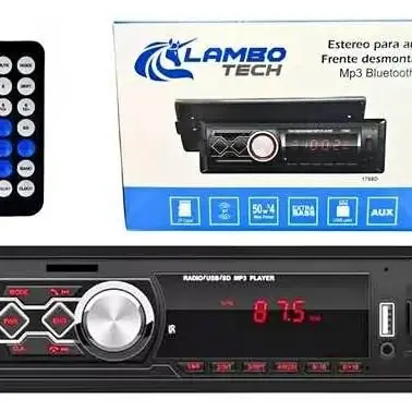 Estéreo desmontable con Bluetooth