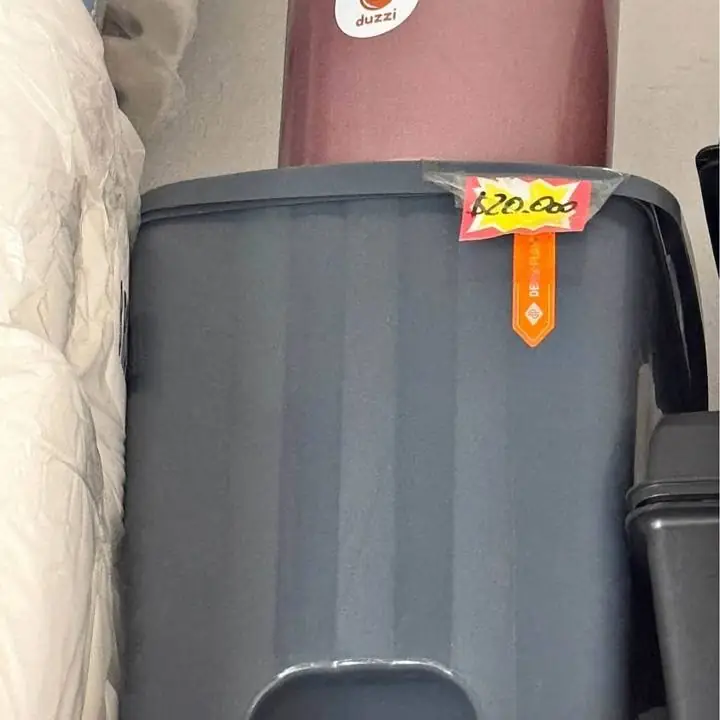 Tacho de basura rebatible
