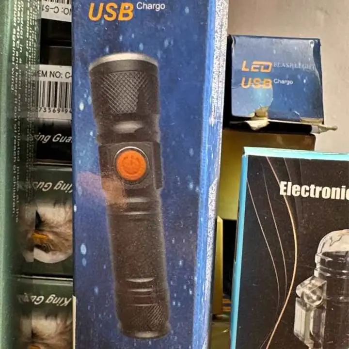 Linterna recargable usb