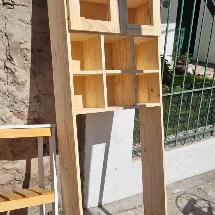 Organizador de baño macizo