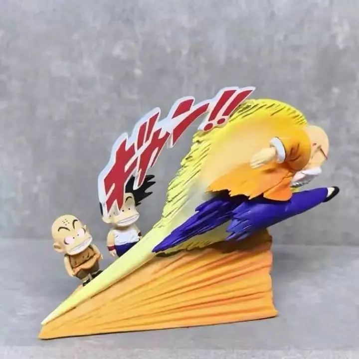 Maestro Roshi - Goku - Krilin Figura 10cm en Bolsa Anime Dragon Ball D3719