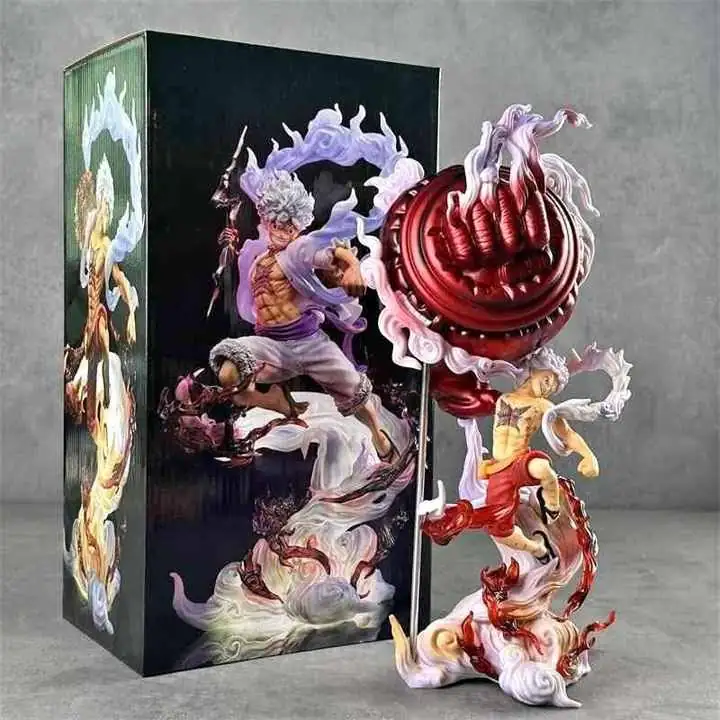 Luffy Gear 5 Giant Punch Figura 31cm en Caja Anime One Piece L3377