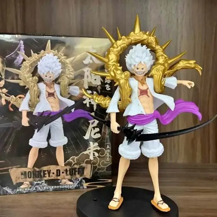 Luffy Gear 5 Figura 20cm en Caja Anime One Piece L1705