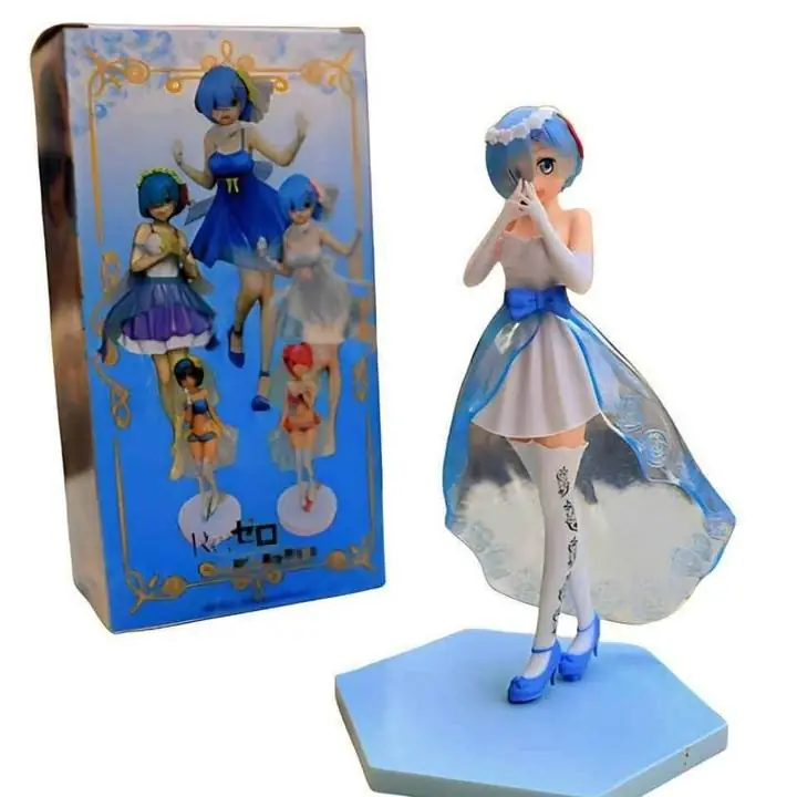 Rem Vestido de Bodas Cristal Figura 21cm en Caja Anime RE: Zero R2026