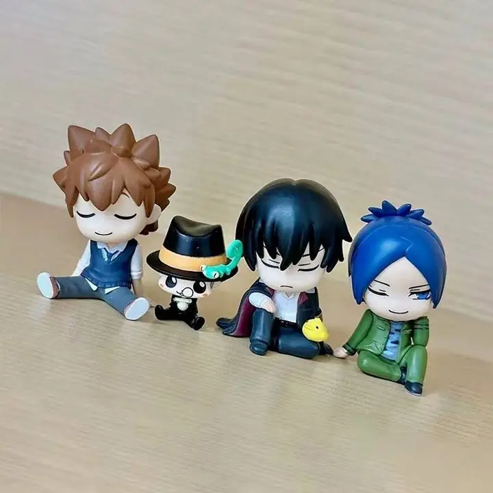 Set X 4 Figuras Hitman Reborn 5cm Katazun Fig Anime Bolsa A5170