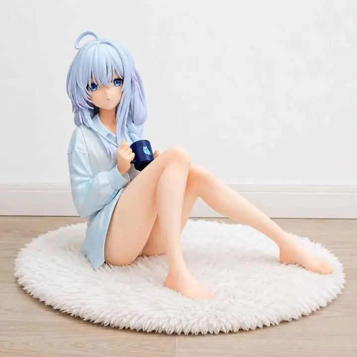 Elaina Wandering Witch Versión Pijama Figura 11cm en Caja Anime Majo No Tabitabi A4395