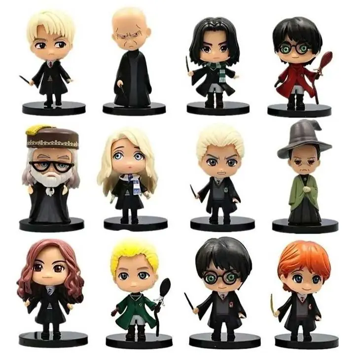 Harry Potter Set X 12 Figuras 10cm en Bolsa Pelicula P1475