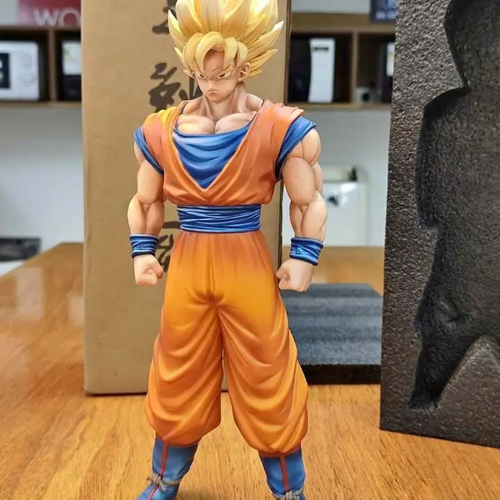 Goku SSJ Figura 31cm en Caja Anime Dragon Ball Z D4673