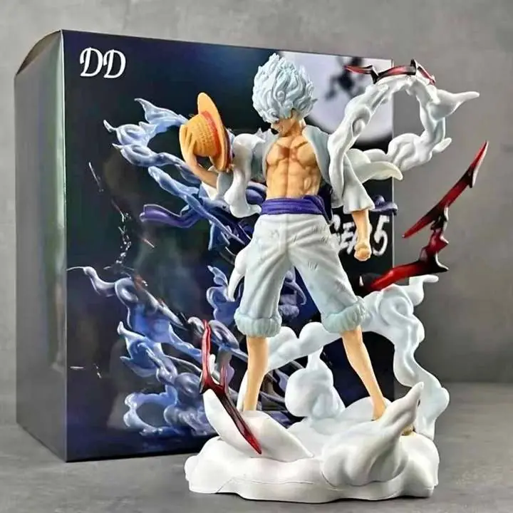 Luffy Gear 5 Figura 24cm en Caja Anime One Piece L3142