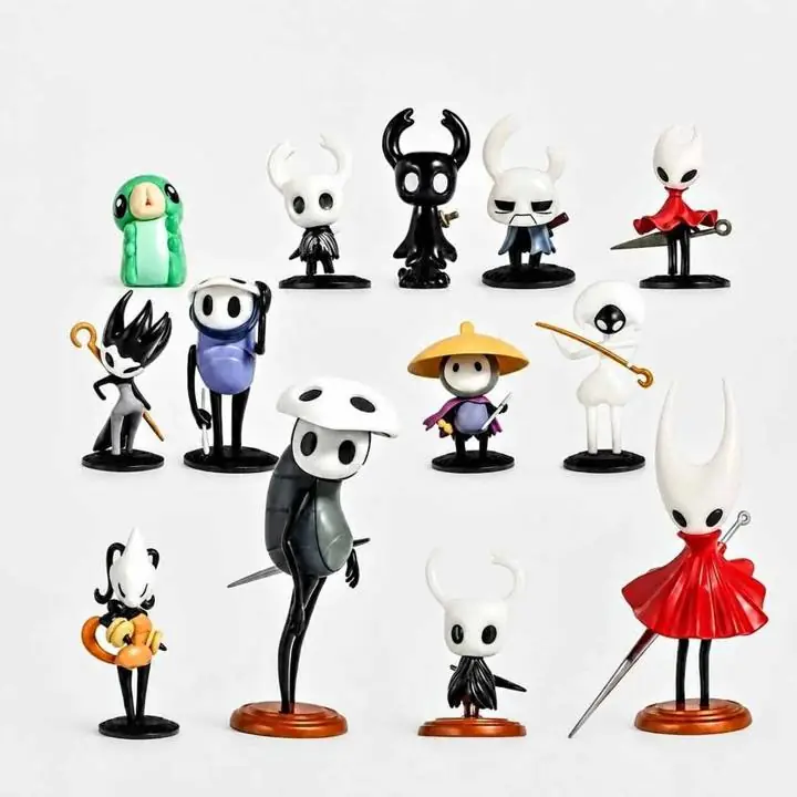 Hollow Knight Set X 13 Figuras 8-16cm en Bolsa Videojuegos G5279