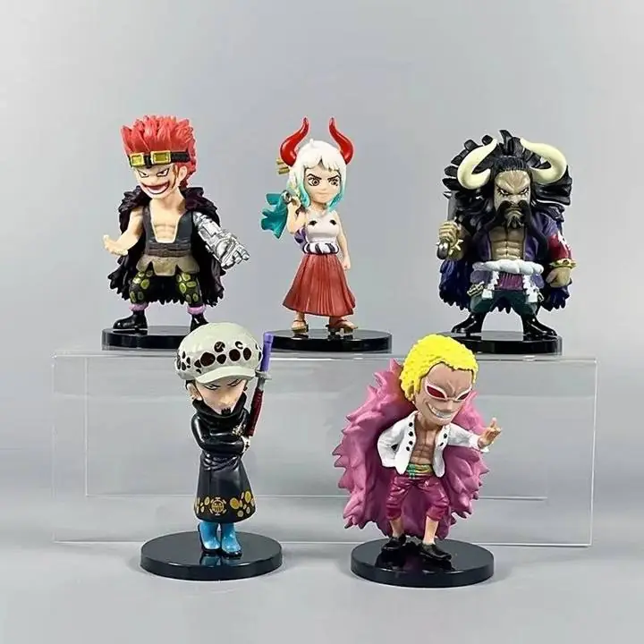 Trafalgar D. Água lei Yamato Kaidou Doflamingo Set X 5 Figuras 11cm en Bolsa L2631