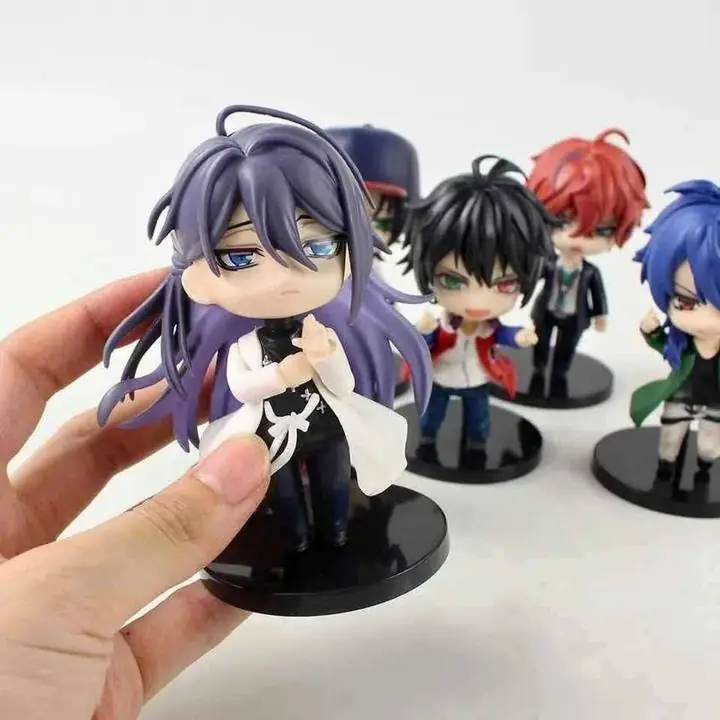Hypnosis Mic: Division Rap Battle Set X 6 Figuras 10cm Anime Yamada Ichiro Aohitsugi A1569