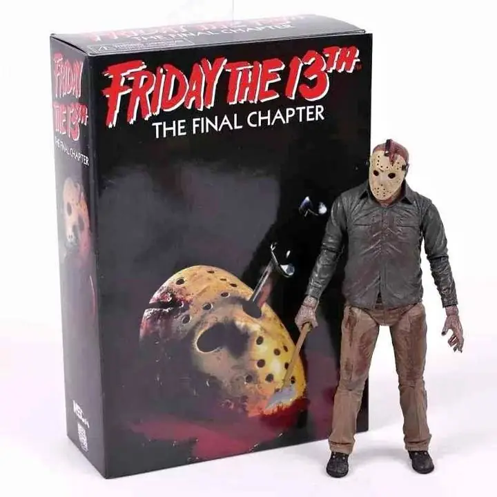 Jason Voorhees Figura de Acción 18cm Friday the 13 The Final Chapter en Caja Cine