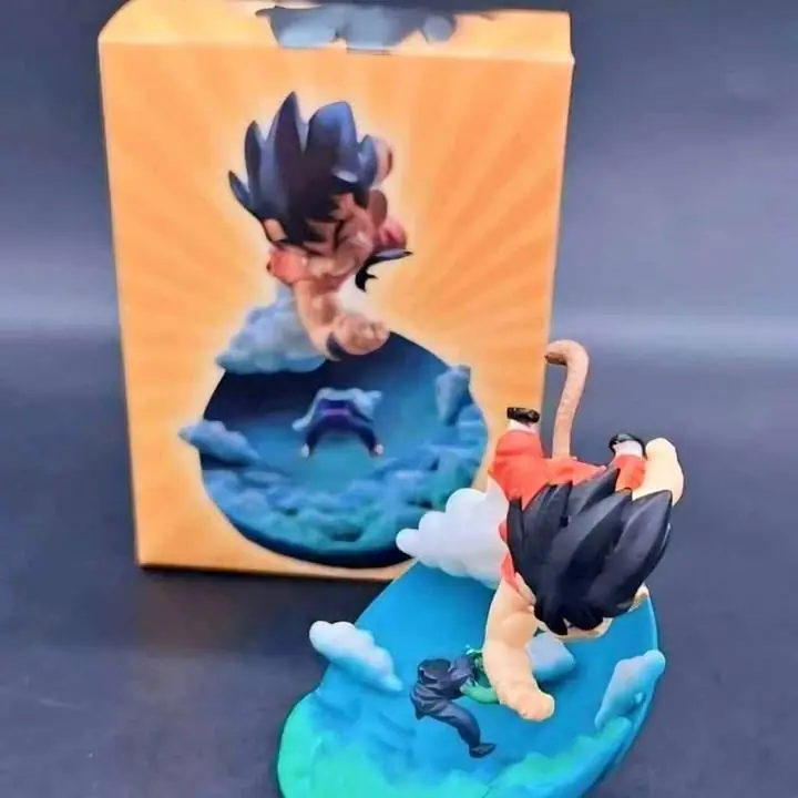 Goku Niño Golpe Final Piccolo Figura 8cm en Caja Anime Dragon Ball D3048