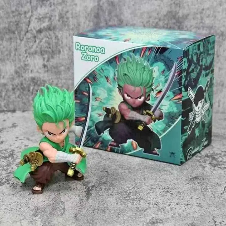 Zoro Roronoa Figura 12cm en Caja Anime One Piece L3434