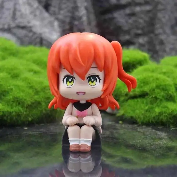 Ikuyo Kita del anime "Bocchi the Rock!" Figura Chibi 9cm en Bolsa A3773