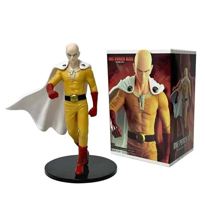 Figura Anime One Punch Man Saitama 17cm Coleccionable con Caja A5193