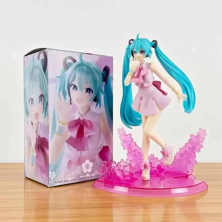 Hatsune Miku Omutatsu Ver. Base Sakura Figura 21cm en Caja Anime Vocaloid M2592