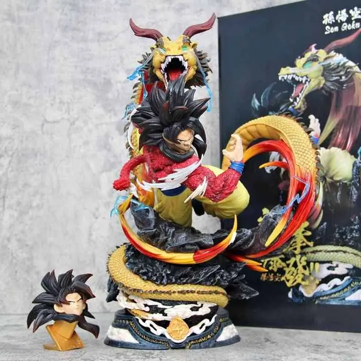 Goku SSJ 4 Figura 43cm en Caja Anime Dragon Ball GT D3442