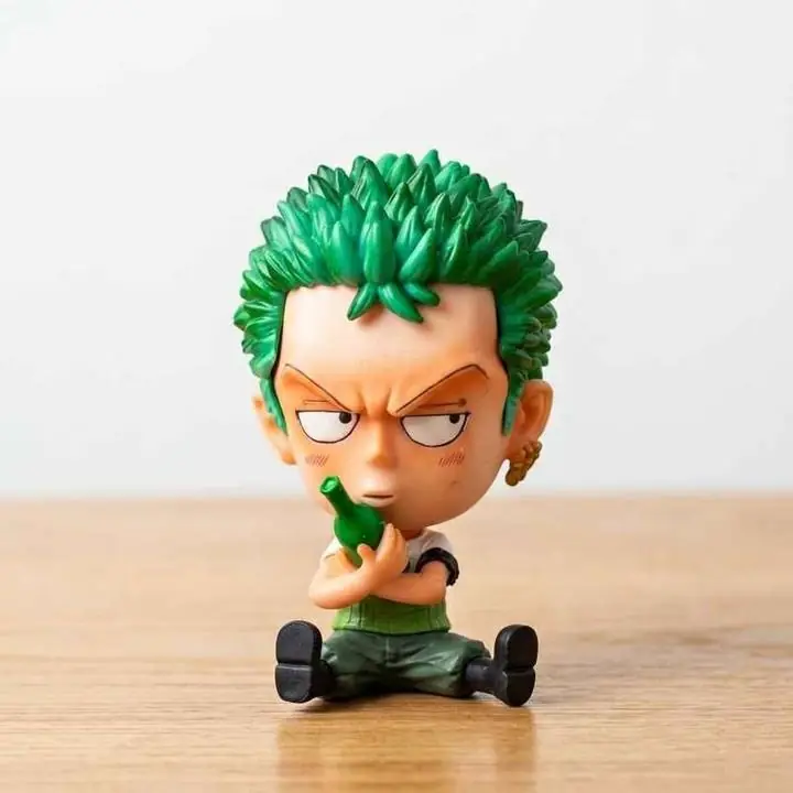 Zoro Roronoa Cabezón Figura 10cm en Bolsa Anime One Piece L1896