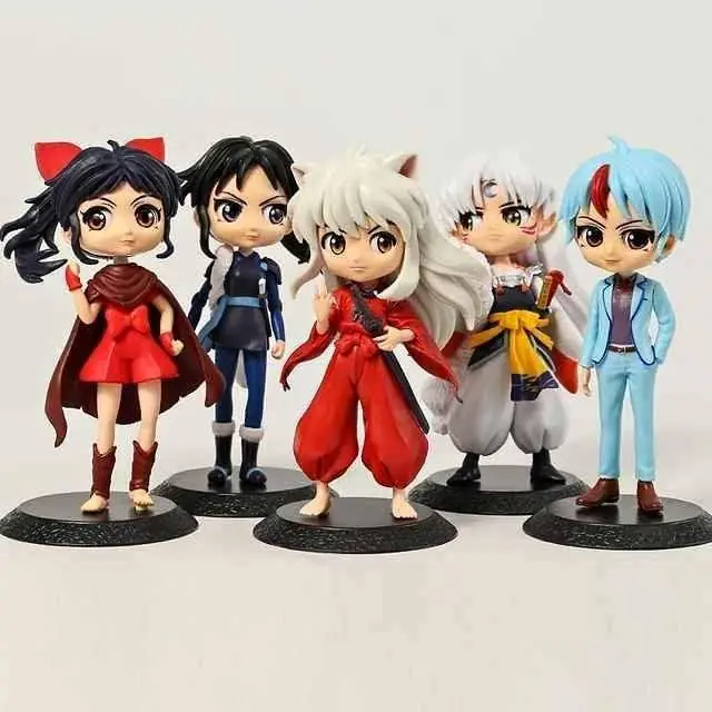 Inuyasha Sesshoumaru Higurashi Towa Setsuna Moroha Set X 6 Figuras 16cm en Bolsa Anime I1687