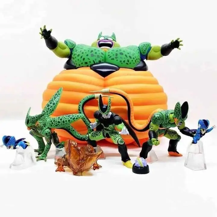 Cell - Cell JR. Set X 6 Figuras 7-10cm en Bolsa Anime Dragon Ball Z D2642