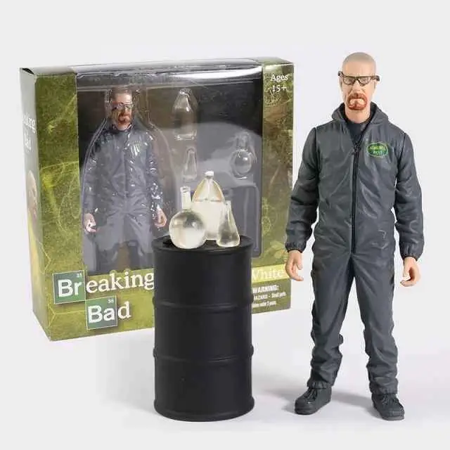 Walter White Figura de Acción 16cm en Caja Breaking Bad TV & Series Cine CP009